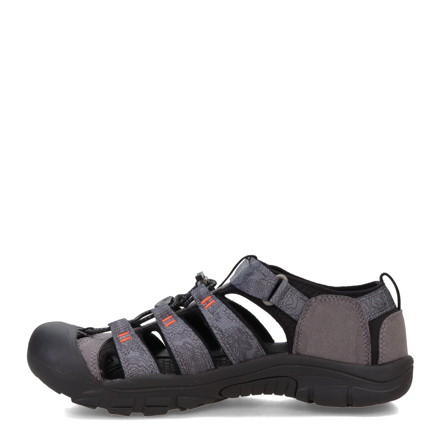 Peltz Shoes  Boy's Keen Newport H2 Waterproof Sandal - Little Kid & Big Kid Steel Grey/Black 1026277