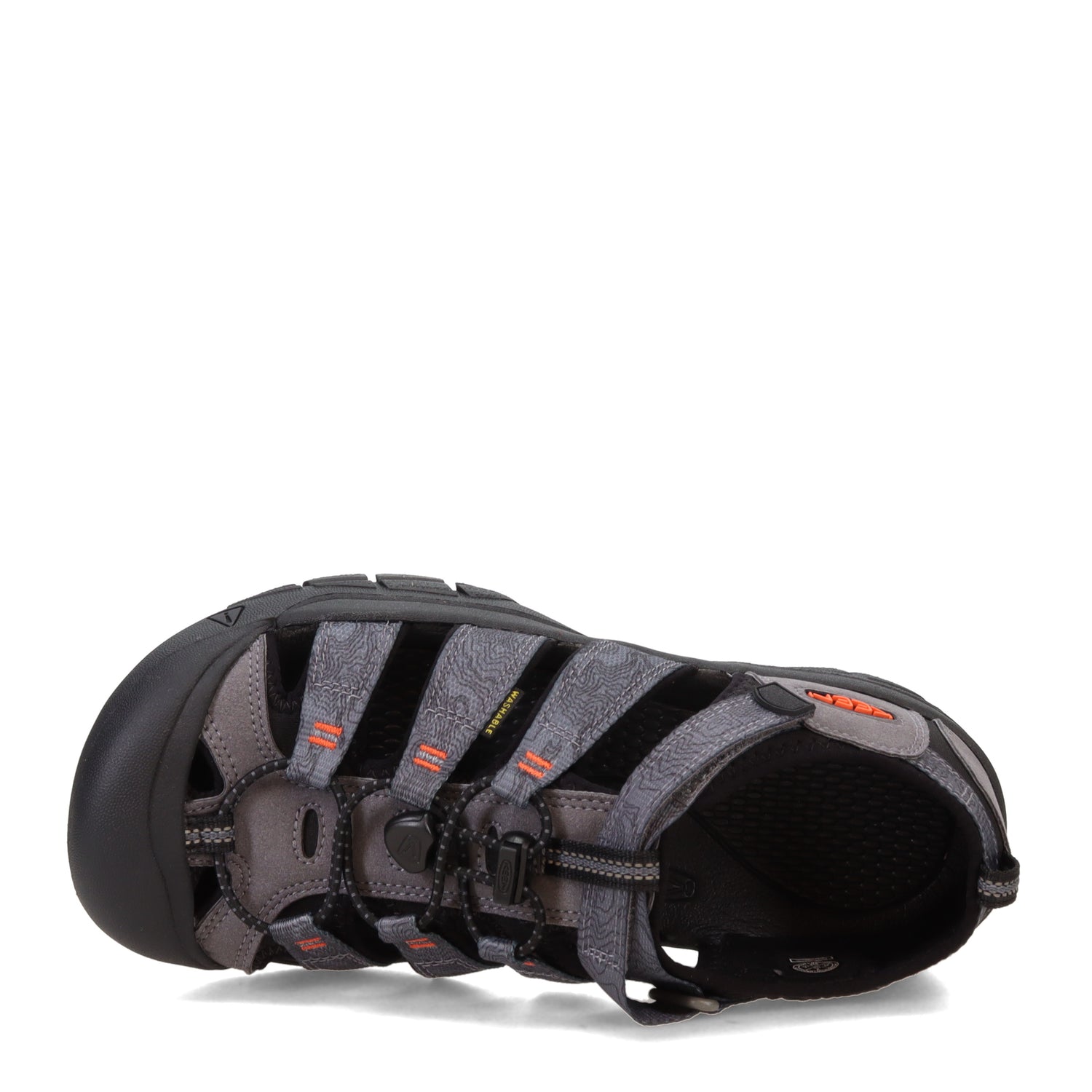 Peltz Shoes  Boy's Keen Newport H2 Waterproof Sandal - Little Kid & Big Kid Steel Grey/Black 1026277