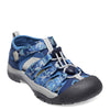 Peltz Shoes  Boy's Keen Newport H2 Sandal - Little Kid & Big Kid Blue Multi 1026278