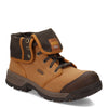 Peltz Shoes  Men's KEEN Utility Roswell Mid Carbon Fiber Toe Work Boot Almond/Black Olive 1026365