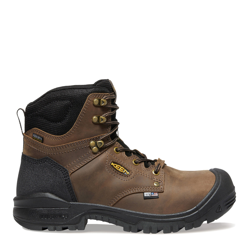 Men's KEEN Utility, Independence 6 in Carbon Toe Waterproof Boot