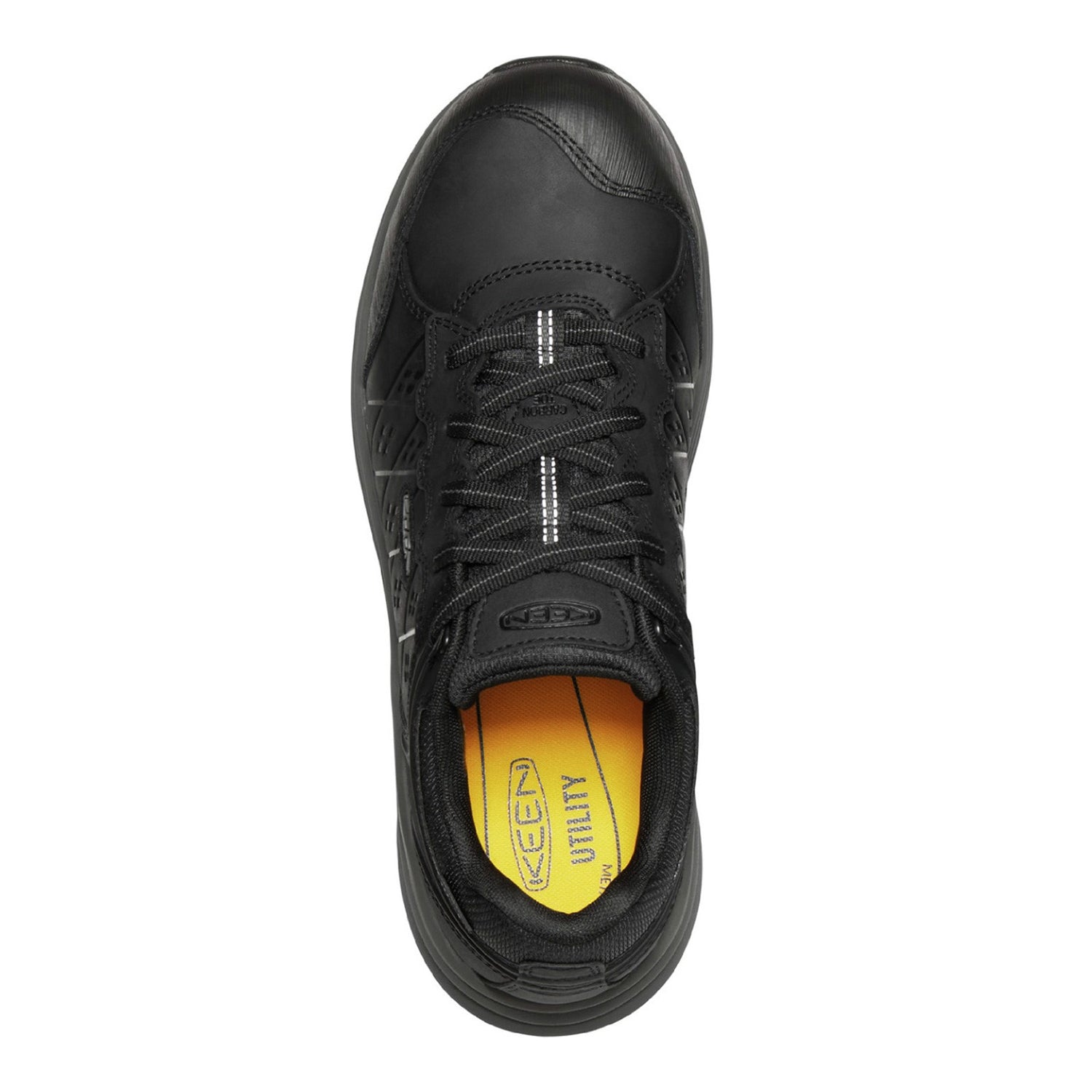 Peltz Shoes  Men's Keen Utility Vista Energy + CT Waterproof Work Shoe Black 1026706