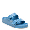 Peltz Shoes  Women's Birkenstock Arizona Essentials EVA Sandal Elemental Blue 1027 376 N