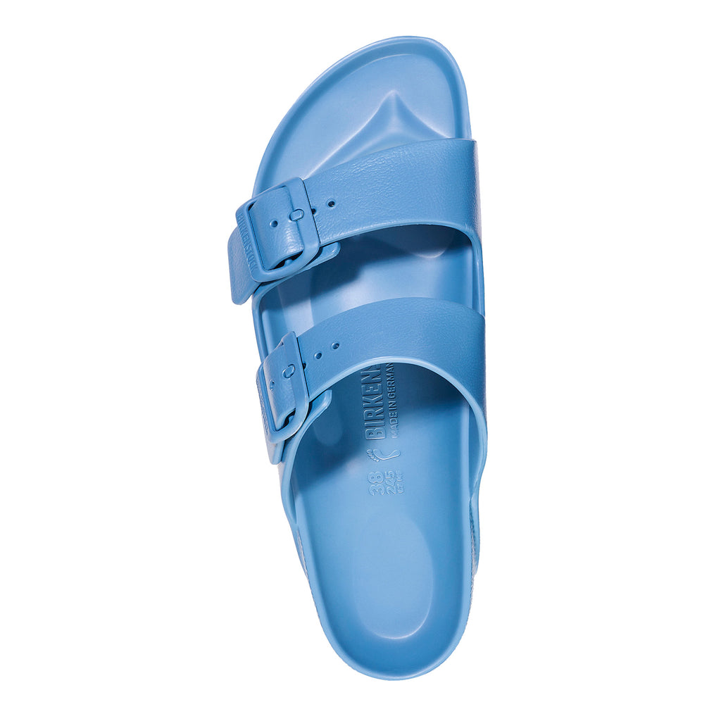 [POS] Women's Birkenstock Arizona Essentials EVA Sandal - Narrow Fit ELEMENTAL BLUE 1027 376 N-POS