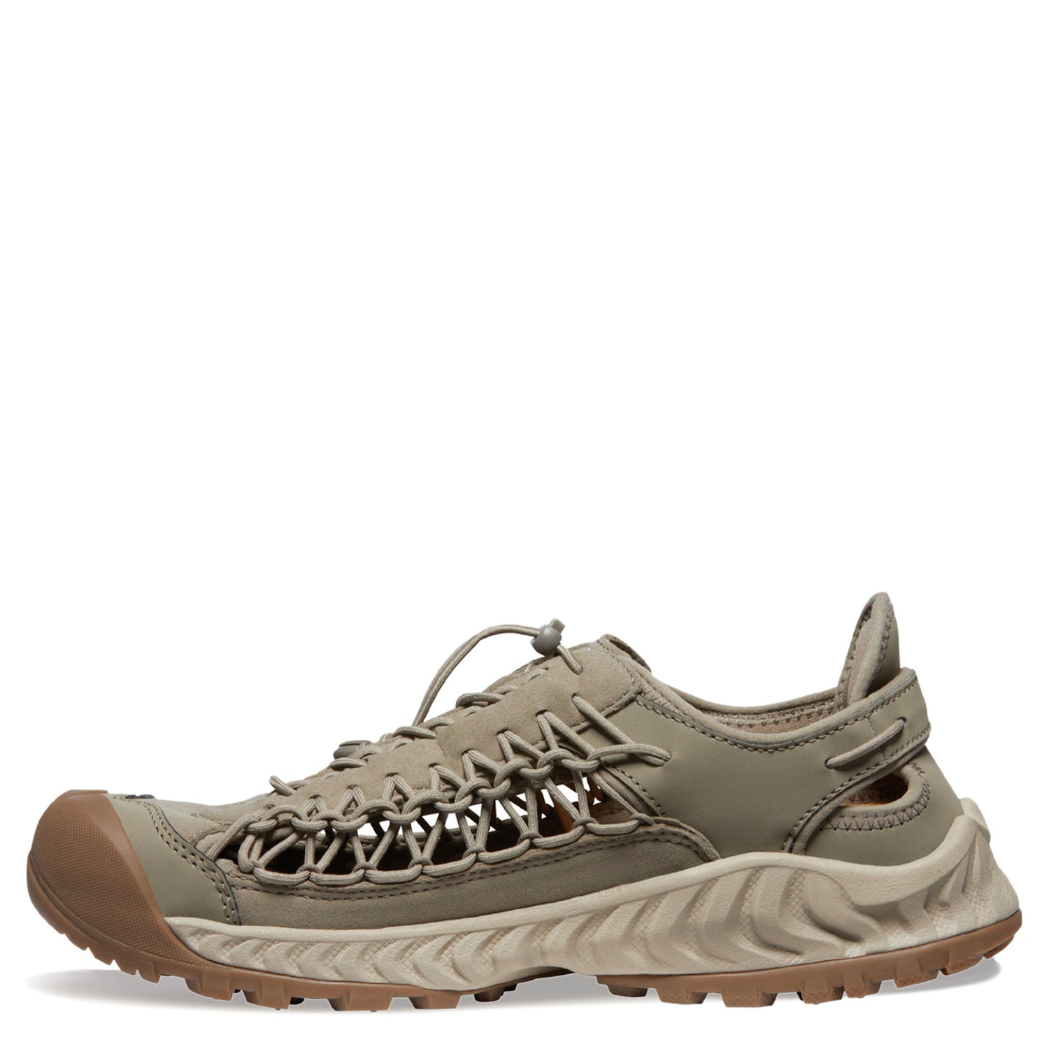 Peltz Shoes  Men's KEEN Uneek NXIS Hiking Shoe Timberwolf/Taupe 1027284