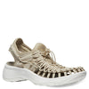 Peltz Shoes  Women's Keen Uneek Astoria Sandal Safari/Star White 1027293