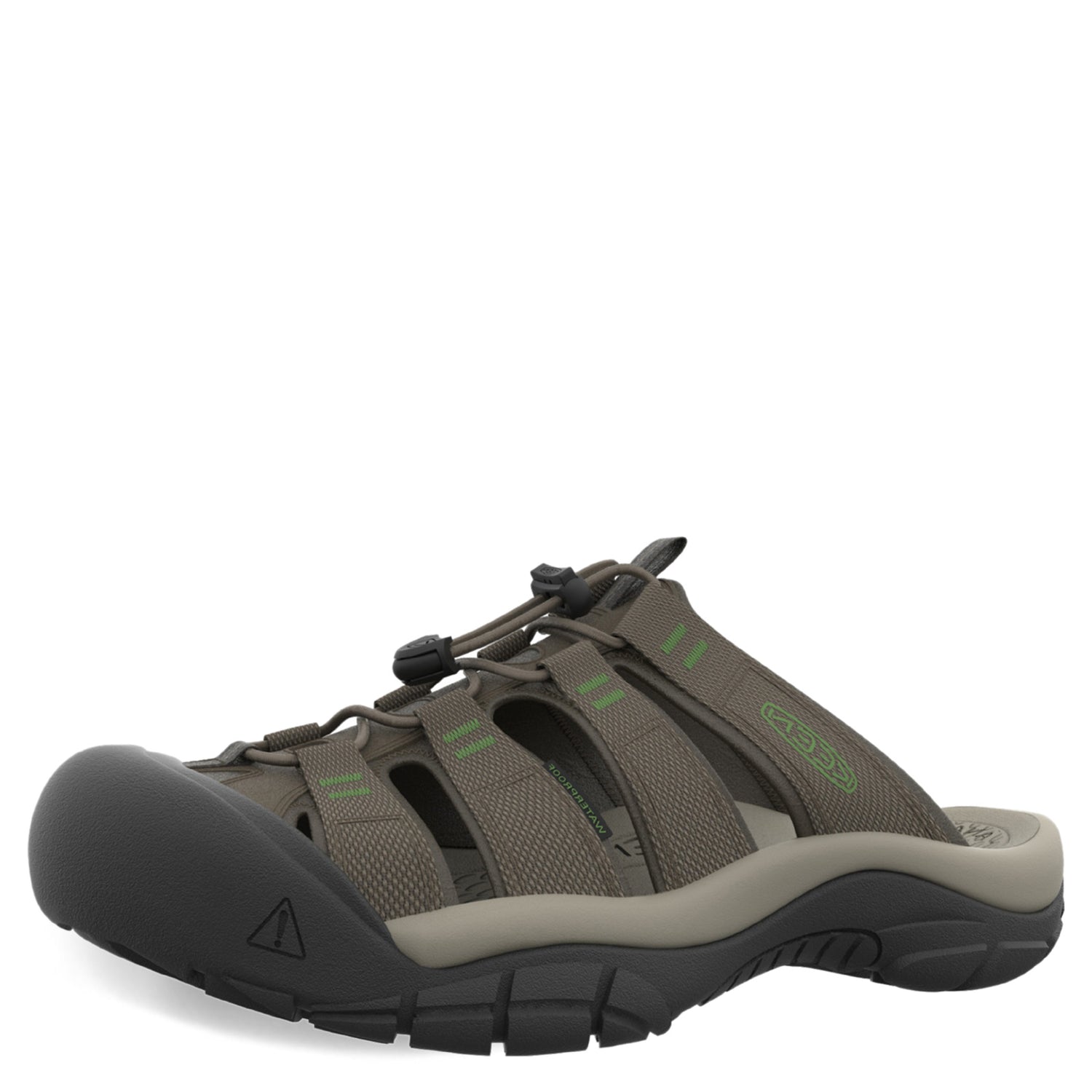 Peltz Shoes  Men's Keen Newport Slide Sandal Canteen/Campsite 1027300