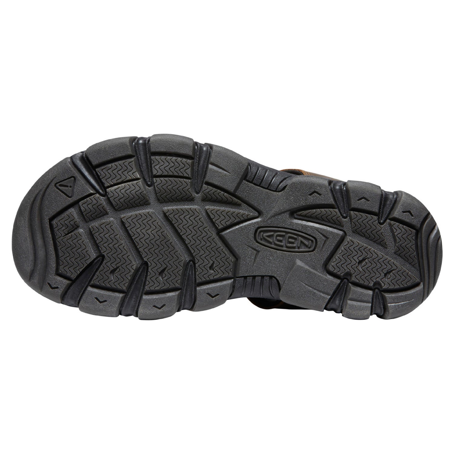 Peltz Shoes  Men's Keen Daytona II Sandal Bison/Black 1027340