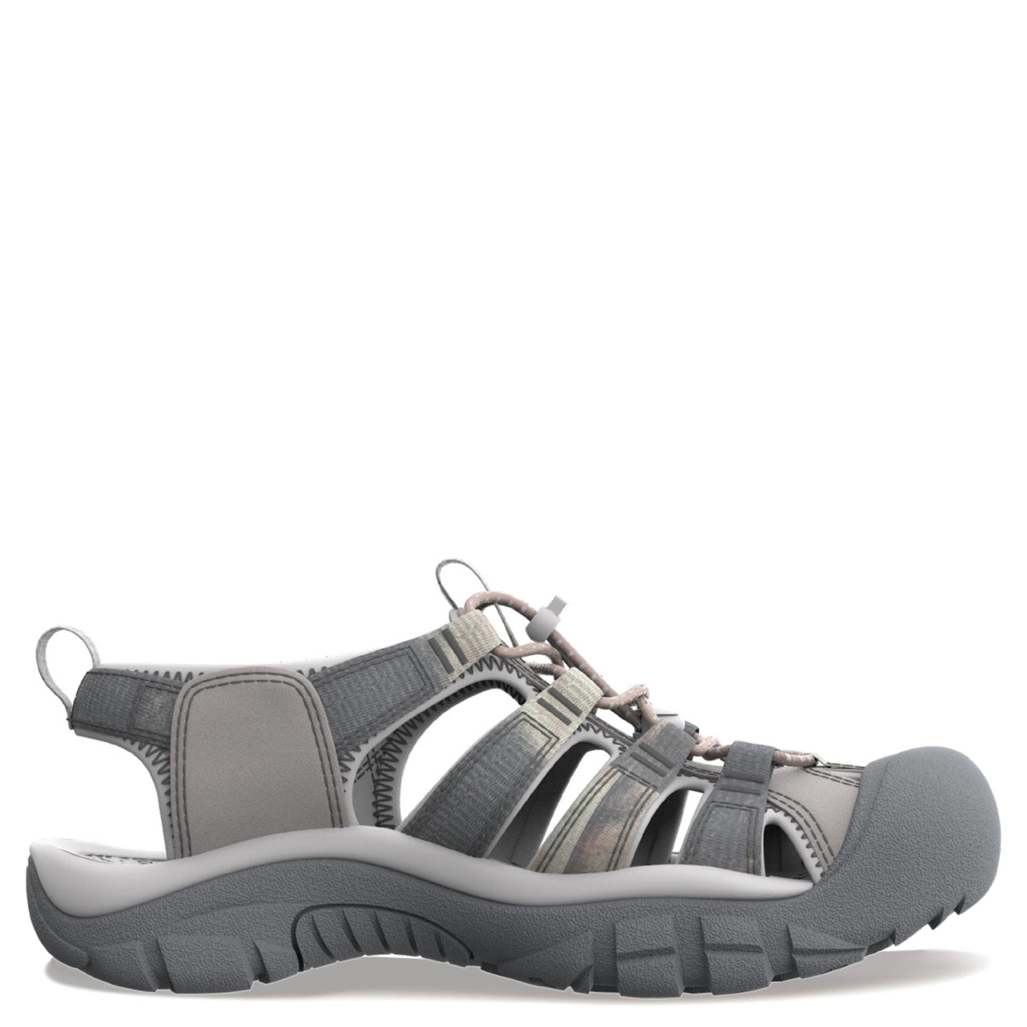 Peltz Shoes  Women's Keen Newport H2 Sandal Fawn/Grey 1027355