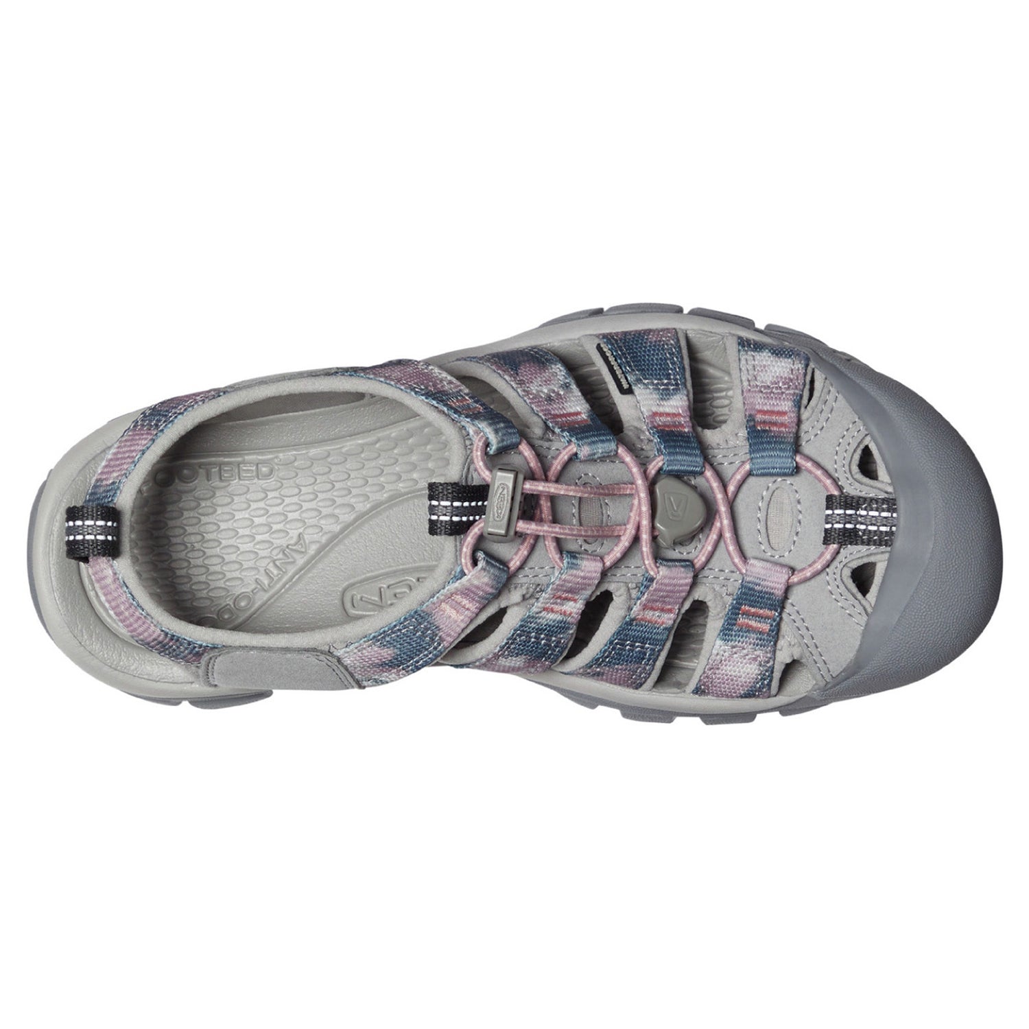Peltz Shoes  Women's Keen Newport H2 Sandal Fawn/Grey 1027355