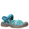 Peltz Shoes  Women's Keen Rose Sandal Sea Moss/Tie Dye 1027410