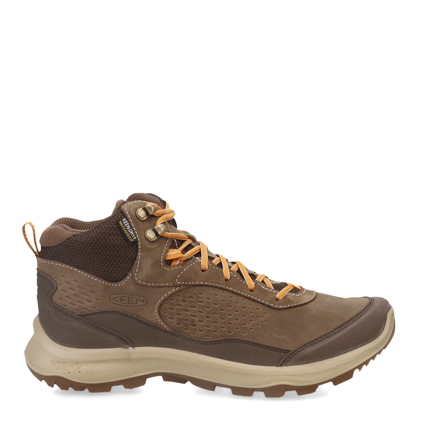 Peltz Shoes  Women's Keen Terradora Explorer Mid Waterproof Hiking Boot Canteen/Curry 1027924
