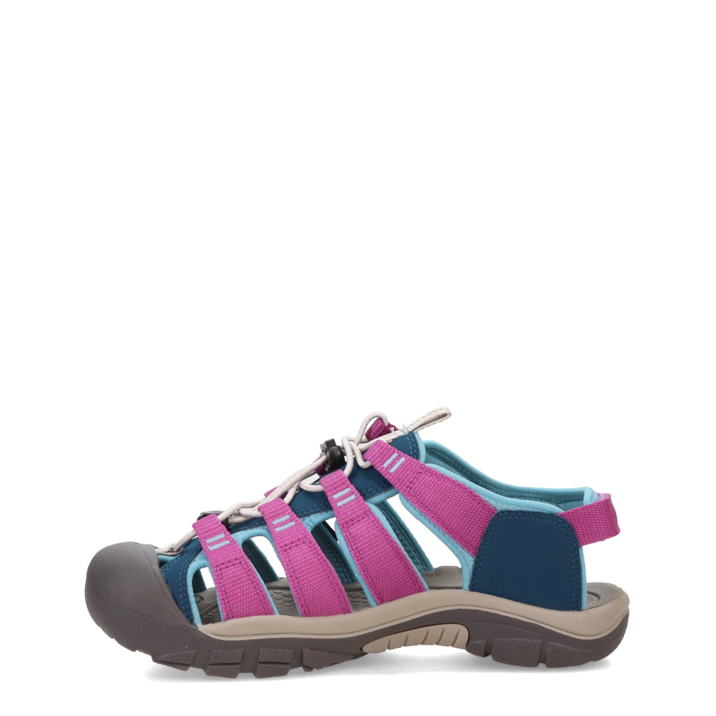 Peltz Shoes  Girl's KEEN Newport H2 Boundless Sandal - Little Kid & Big Kid Legion Blue/Willowherb 1028615
