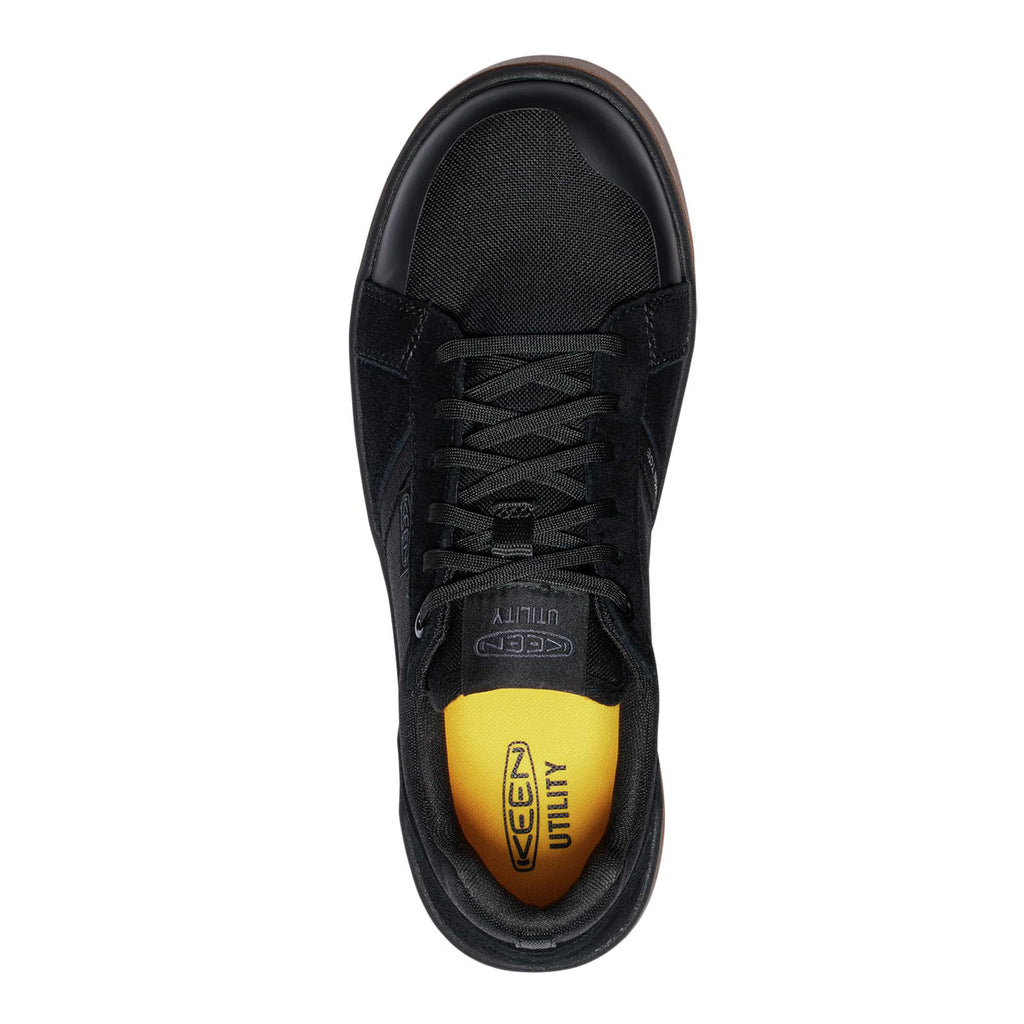 Men's KEEN Utility Kenton Low Carbon Toe Work Shoe BLACK/GUM 1028749