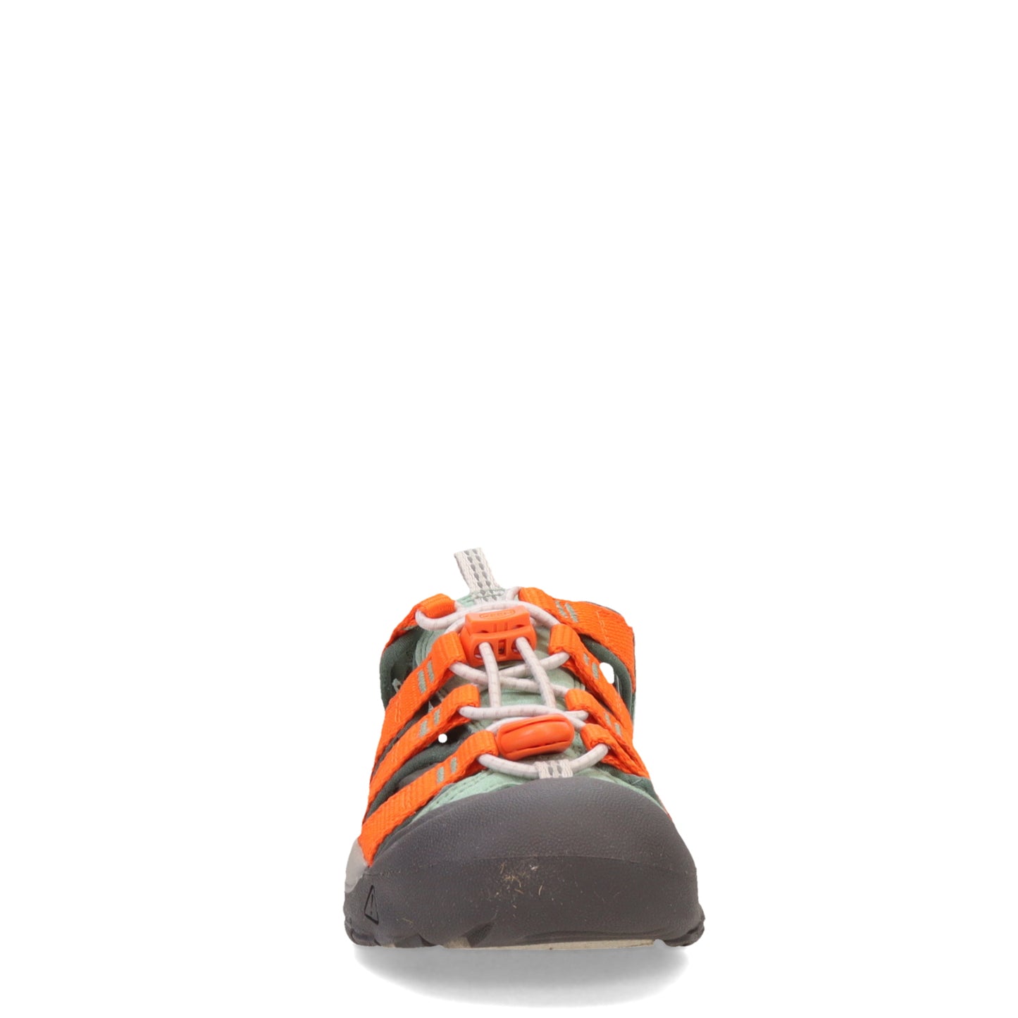 Peltz Shoes  Boy's KEEN Newport H2 Boundless Sandal – Toddler & Little Kid Granite Green/Scarlet Ibis 1028782