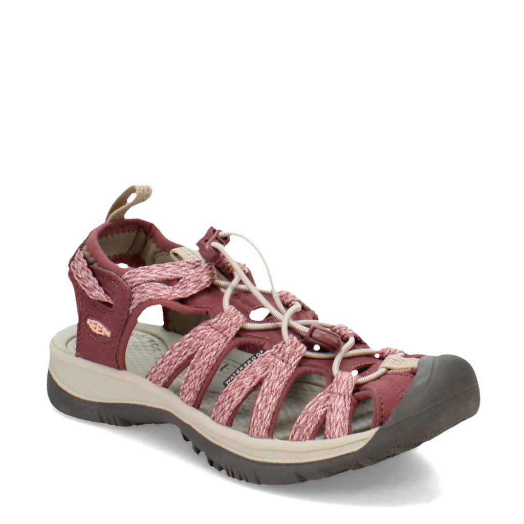 Women's KEEN Whisper Sandal ROSE BROWN/PEACH PARFAIT 1028816