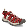 Peltz Shoes  Women's Keen Whisper Sandal Cayenne/Fired Brick 1028817
