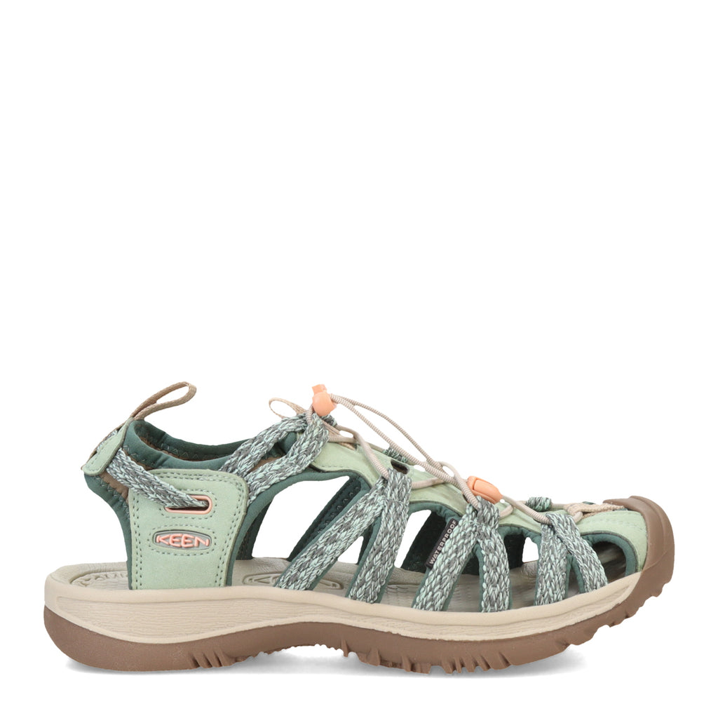 Women's KEEN Whisper Sandal GRANITE GREEN/PEACH PARFAIT 1029012