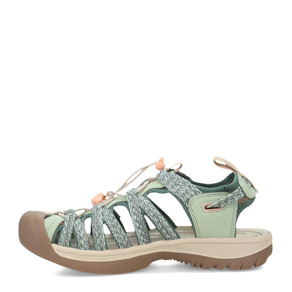 Women's KEEN Whisper Sandal GRANITE GREEN/PEACH PARFAIT 1029012