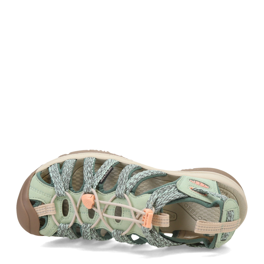 Women's KEEN Whisper Sandal GRANITE GREEN/PEACH PARFAIT 1029012