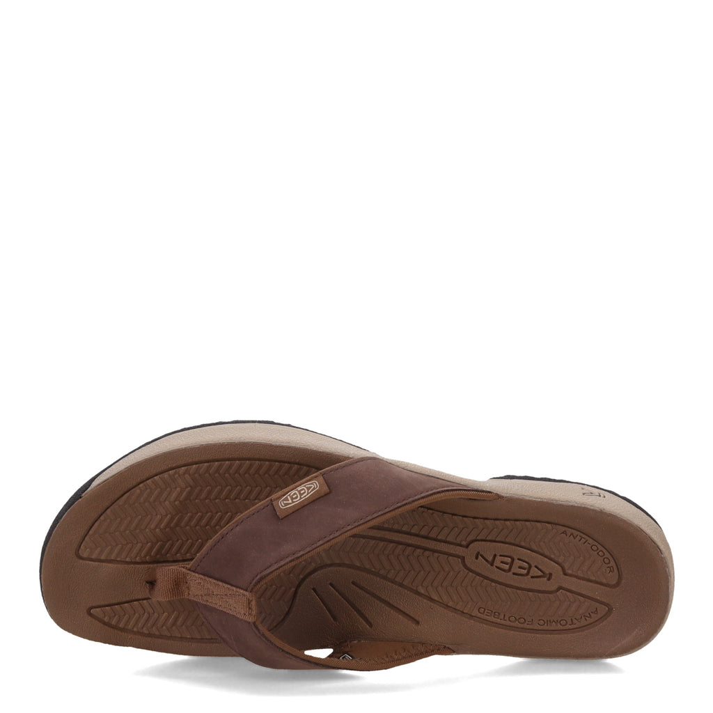 Men's KEEN Kona Flip PCL Sandal JAVA/DARK EARTH 1029143