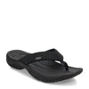 Peltz Shoes  Men's KEEN Kona Flip PCL Sandal Black/Steel Grey 1029144