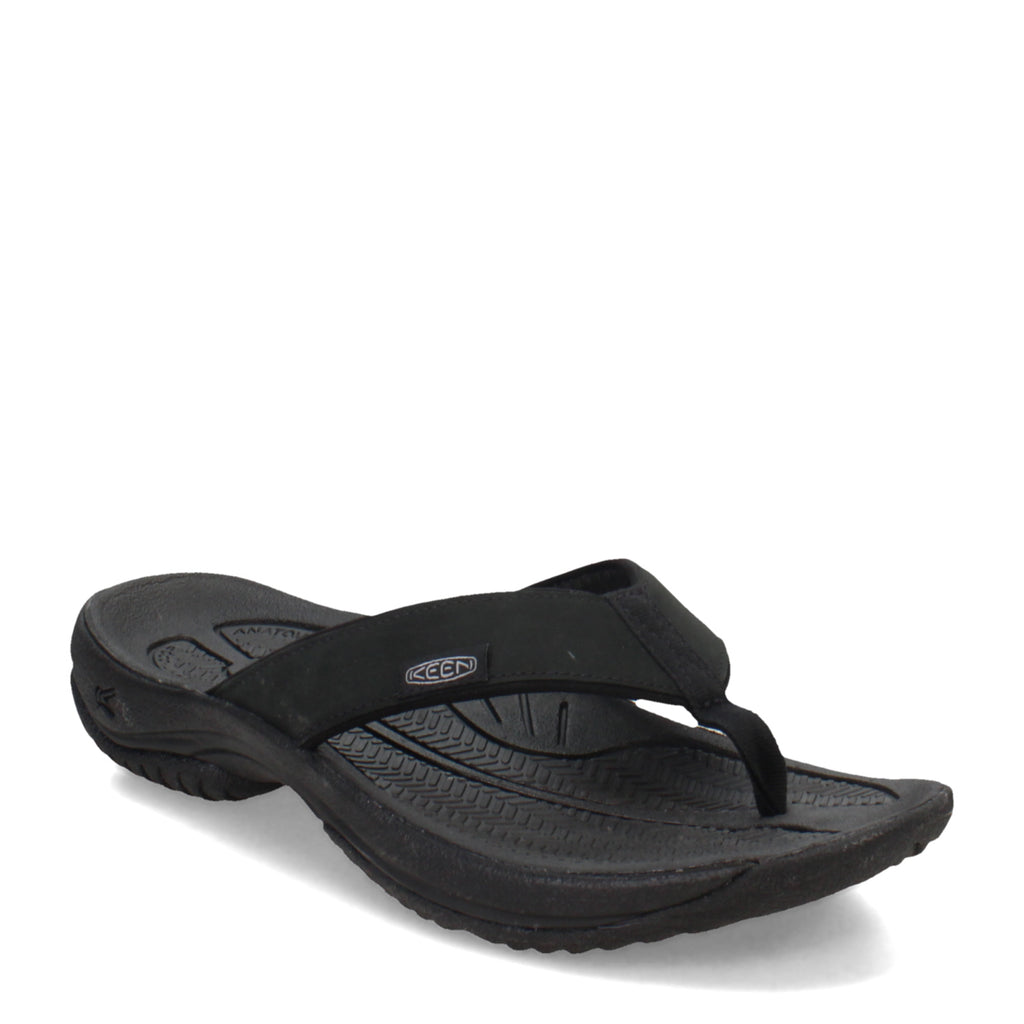 Men's KEEN Kona Flip PCL Sandal BLACK/STEEL GREY 1029144