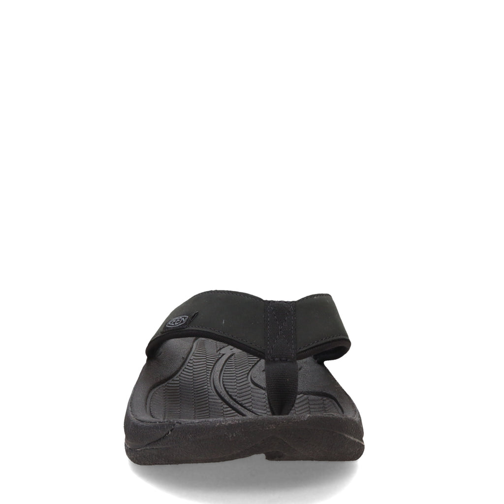 Men's KEEN Kona Flip PCL Sandal BLACK/STEEL GREY 1029144