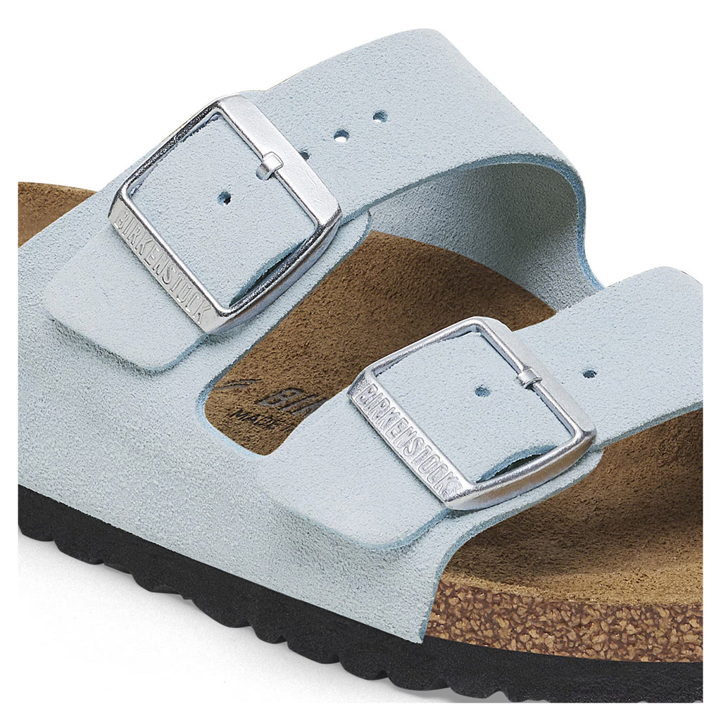 Women's Birkenstock Arizona Slide Sandal - Narrow Fit BABY BLUE 1029310 N