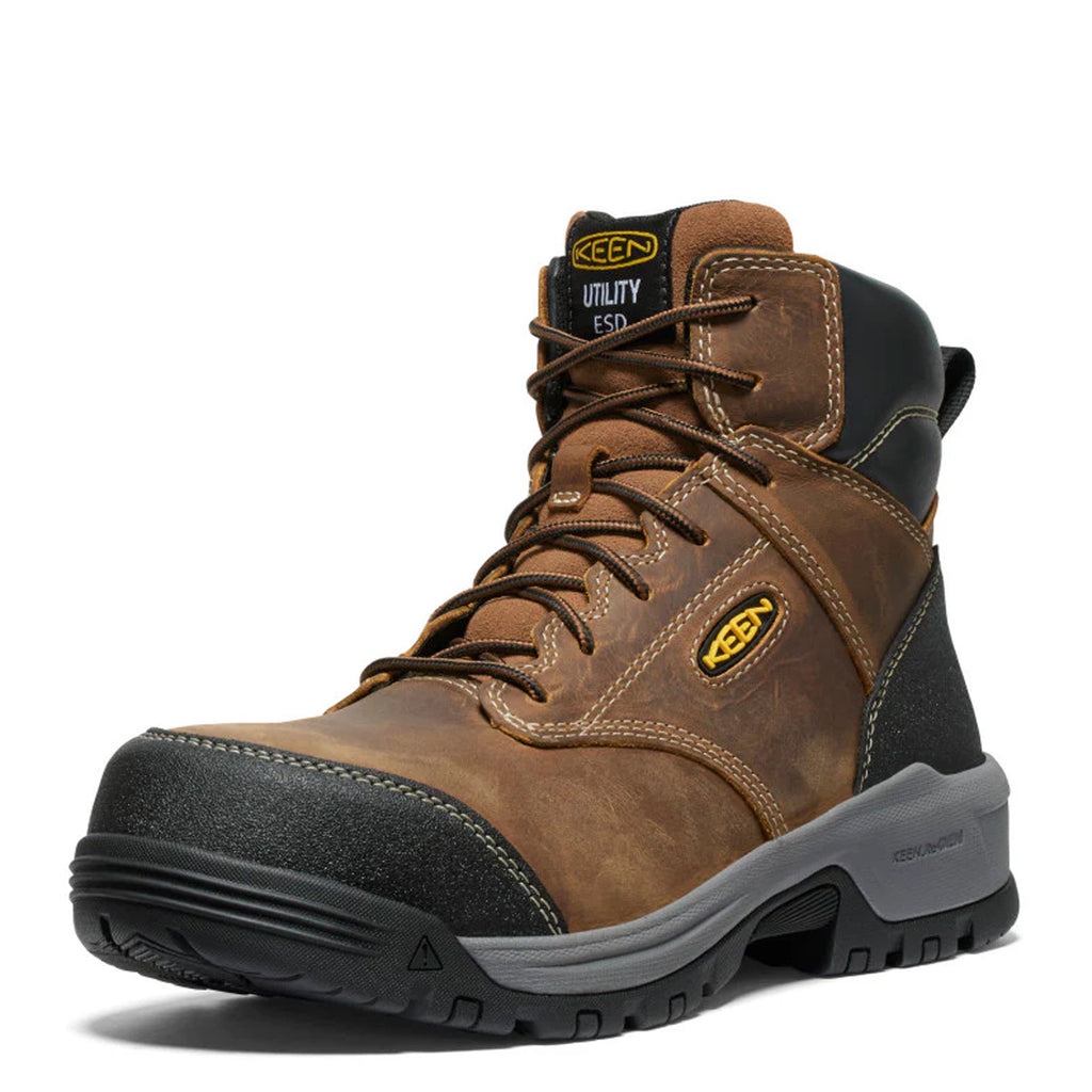 Men's KEEN Utility, Evanston 6-inch ESD Composite Toe Work Boot