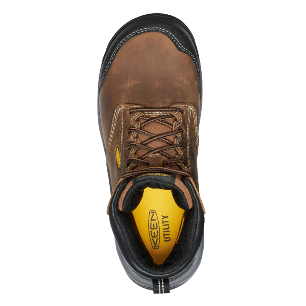 Women's KEEN Utility Evanston 6-inch ESD Composite Toe Work Boot BISON/BLACK 1029391