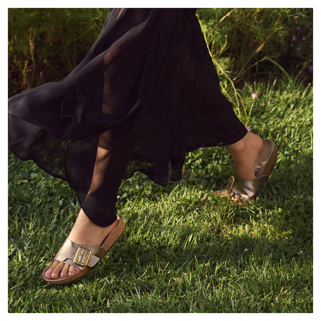 Women's Birkenstock, Catalina Luxe Buckle Sandal - Narrow Fit