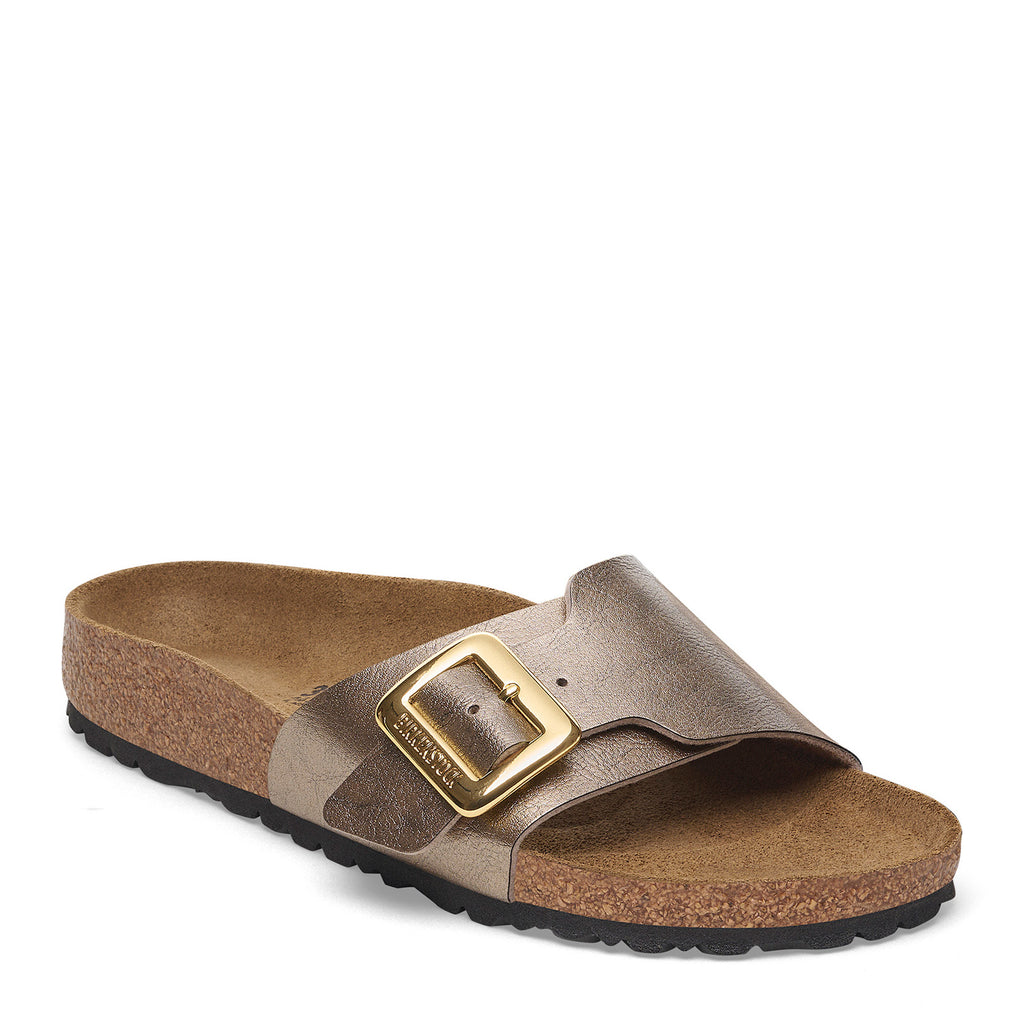 Women's Birkenstock Catalina Luxe Buckle Sandal - Narrow Fit GRACEFUL TAUPE 1029416 N