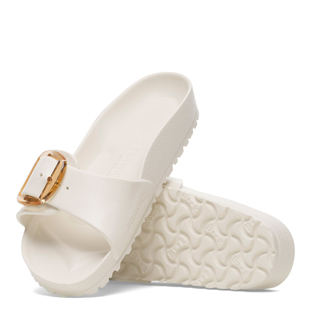 Women's Birkenstock Madrid Big Buckle EVA Sandal - Narrow Fit EGG SHELL 1029633 N