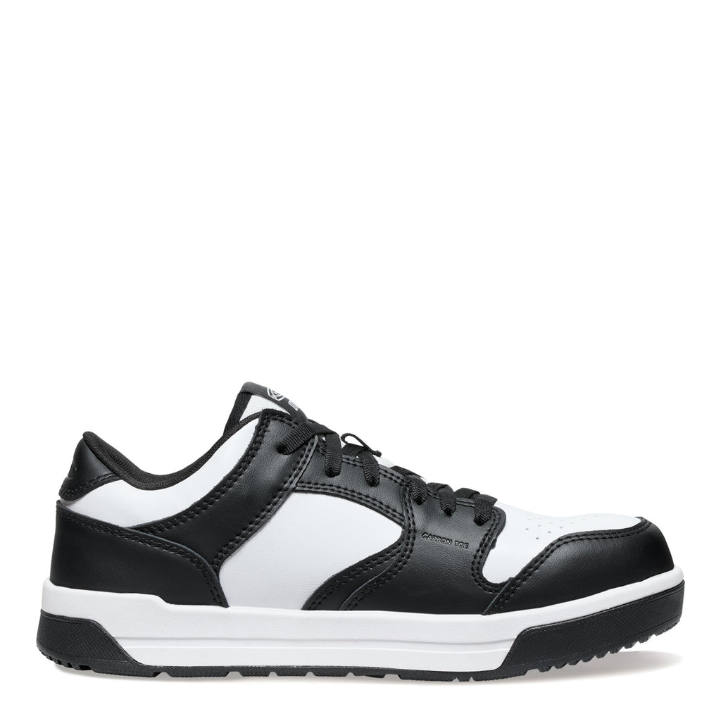 Men's KEEN Utility Overton Comp Toe Work Sneaker WHITE/BLACK 1029701