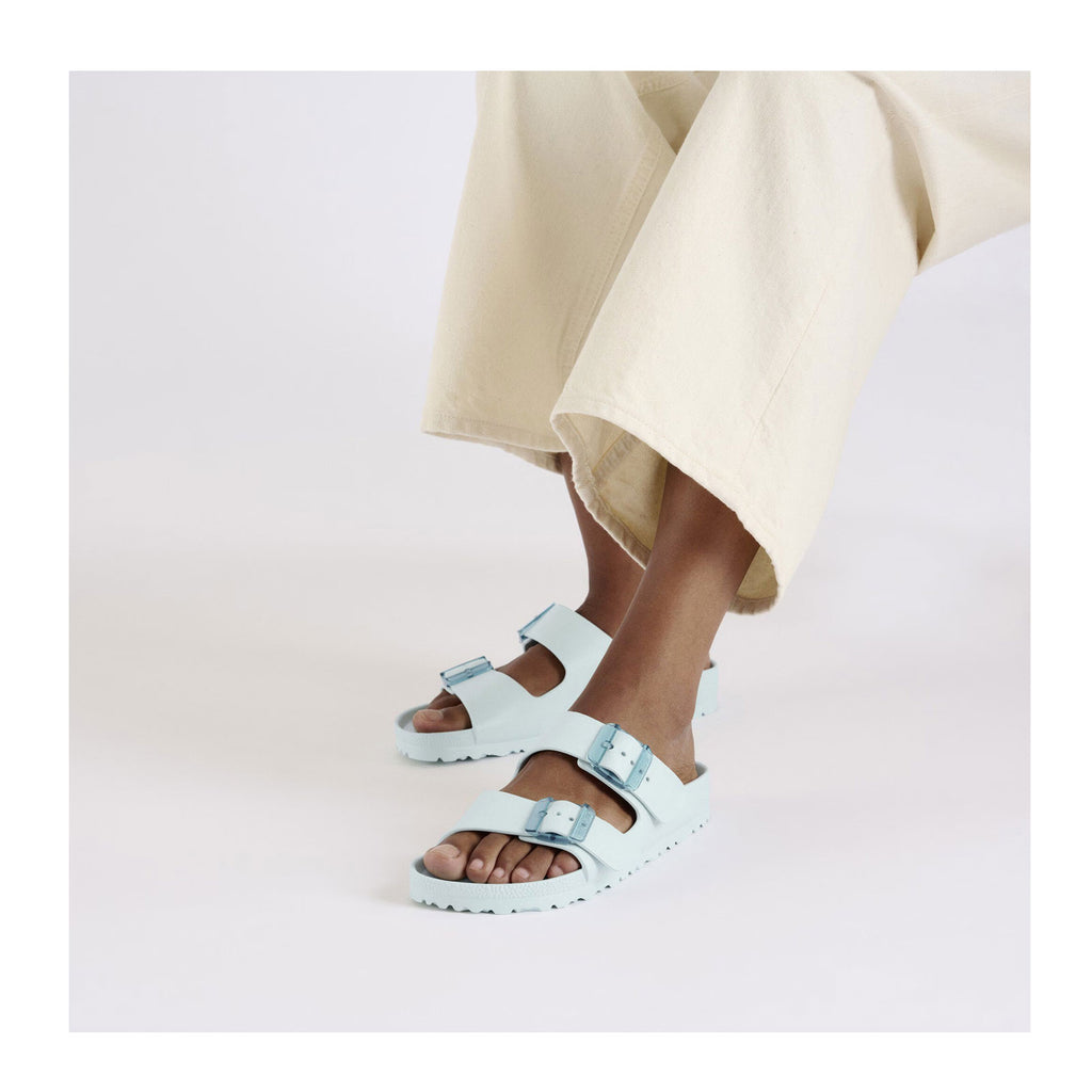 Women's Birkenstock, Arizona Stealth Buckle Sandal - Narrow Fit