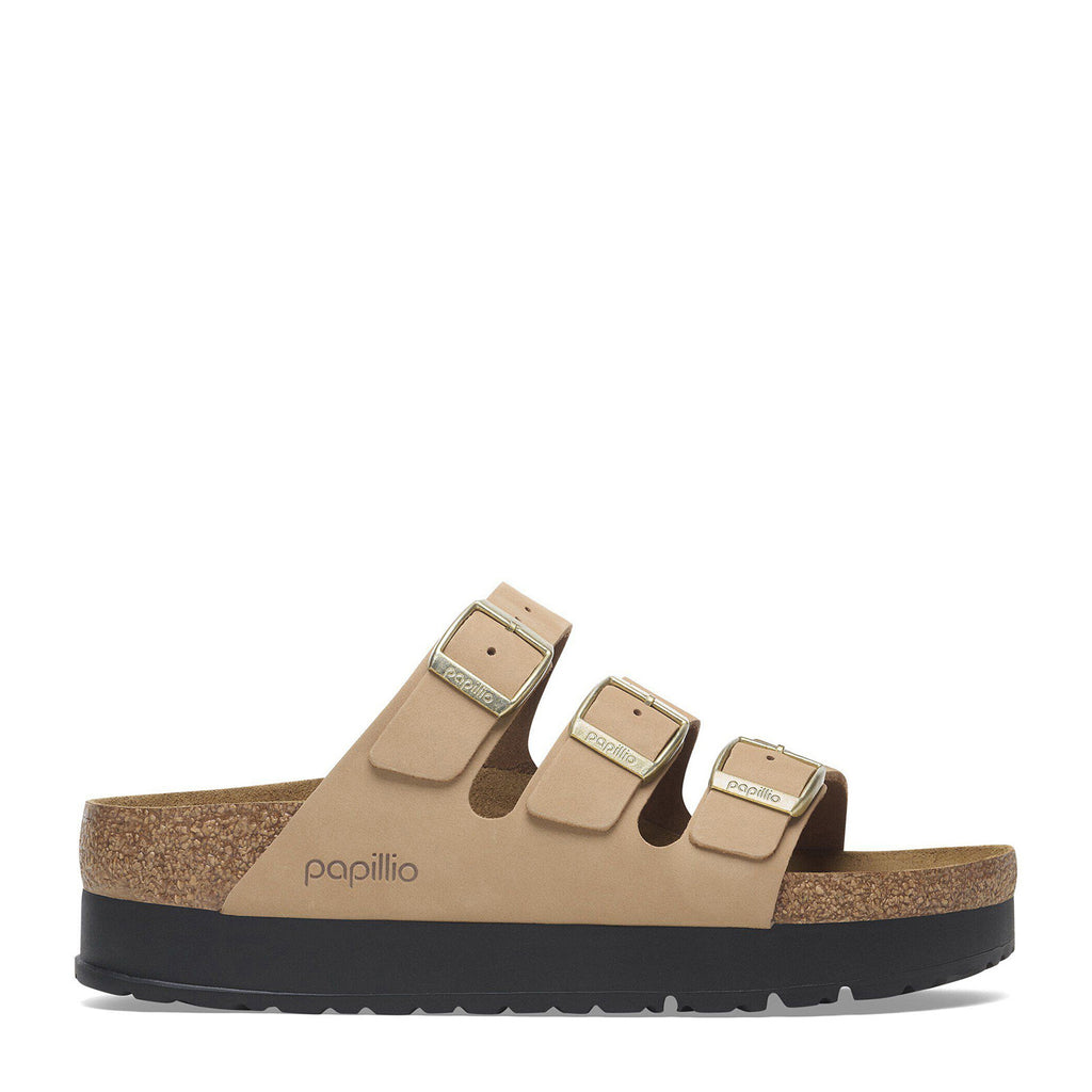 Women's Birkenstock Florida III Flex Platform Sandal SANDCASTLE 1029760 N