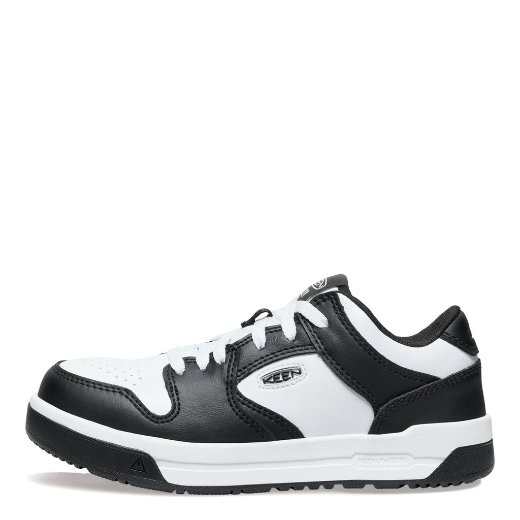Women's KEEN Utility Overton Comp Toe Work Sneaker WHITE/BLACK 1029861