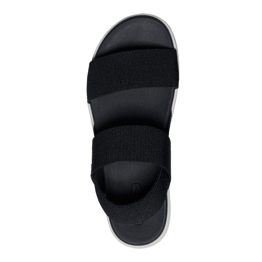 Women's KEEN Elle Backstrap Sandal - Wide Width BLACK 1030987