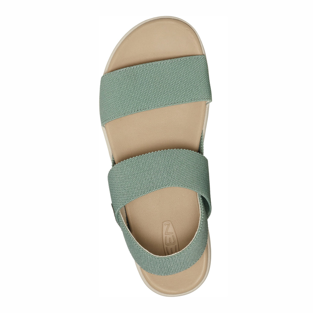 Women's KEEN Elle Backstrap Sandal GREEN 1031702