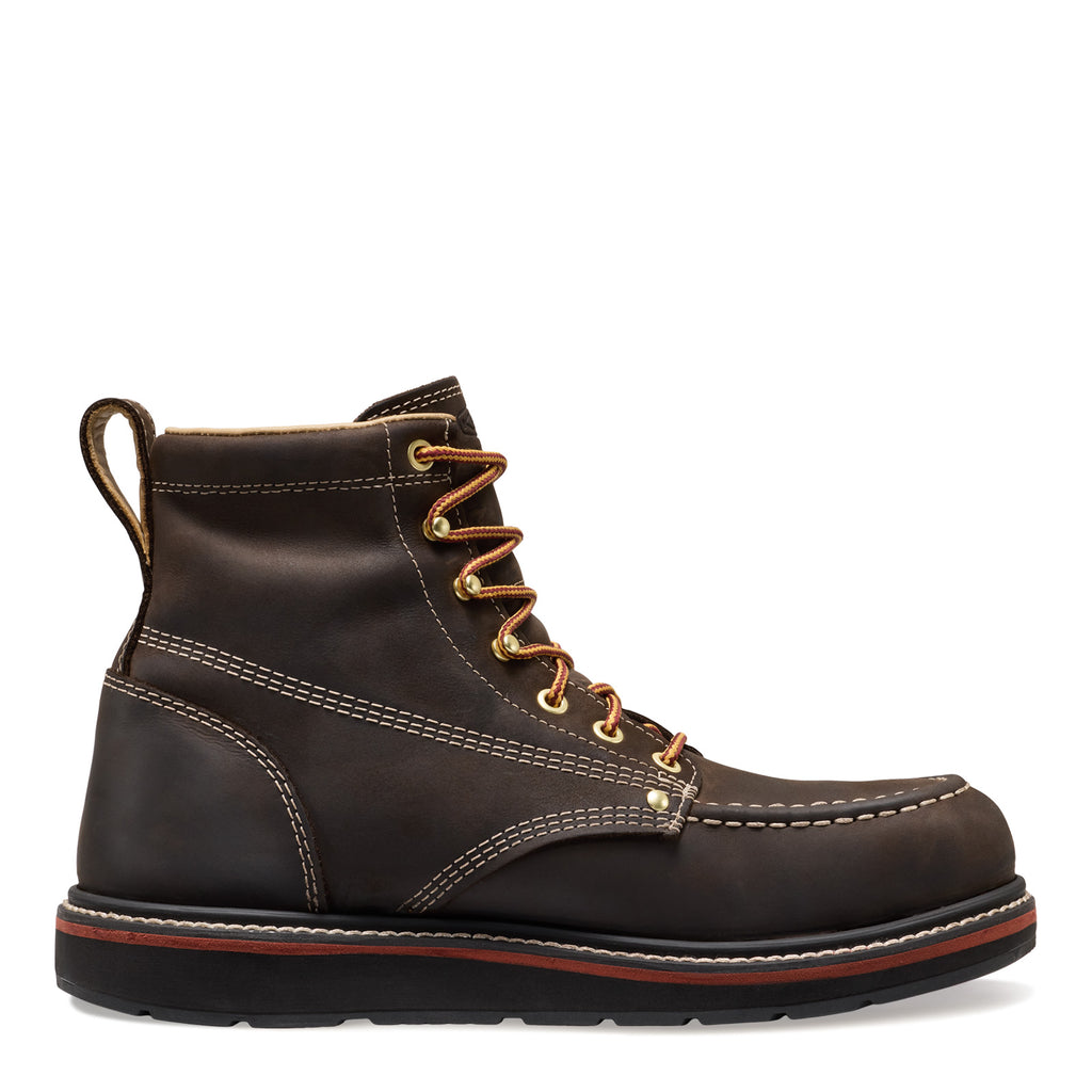 Men's KEEN Utility Liberty 6-Inch Waterproof Carbon Toe Work Boot COFFEE 1032238