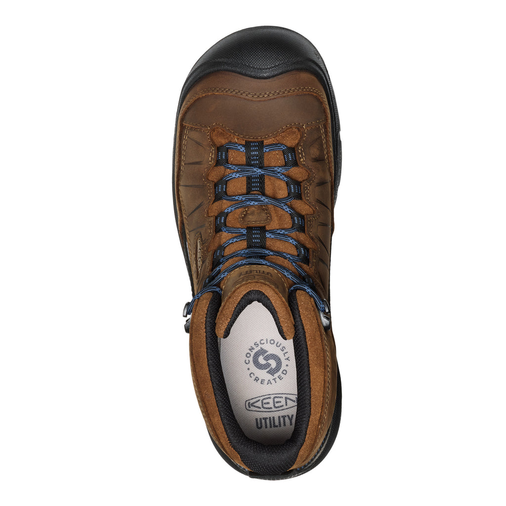 [POS] Men's KEEN Utility Targhee IV Mid Waterproof Carbon Toe Work Boot