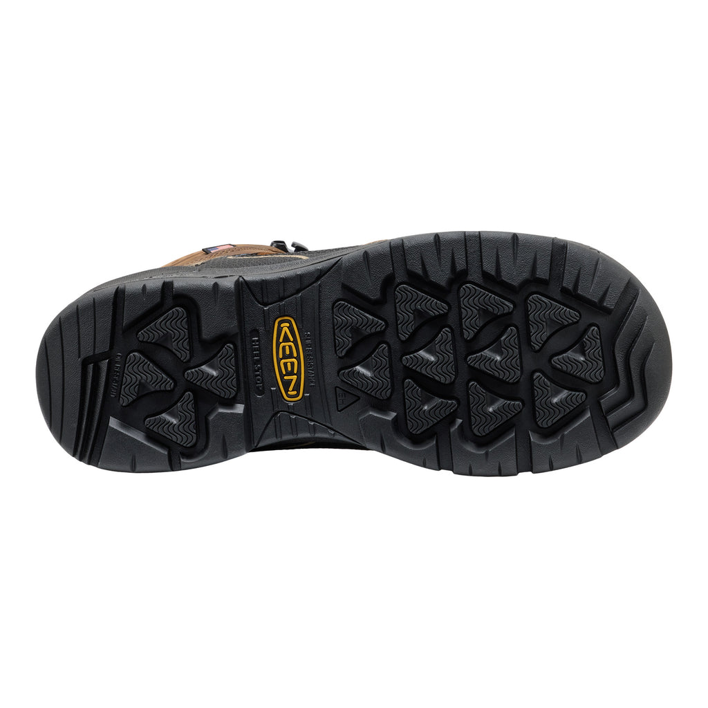[POS] Men's KEEN Utility Targhee IV Mid Waterproof Carbon Toe Work Boot