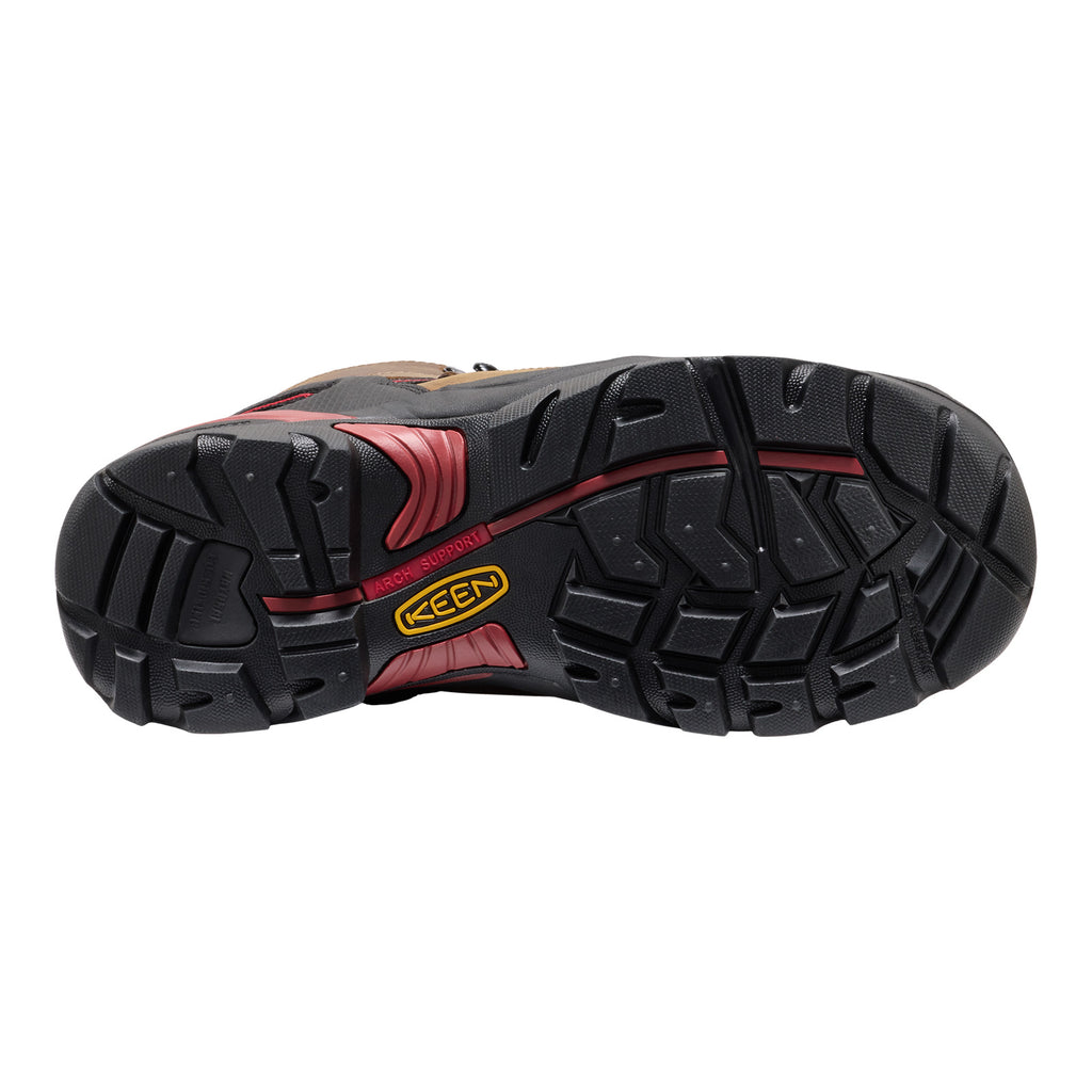 Men's KEEN Utility Pittsburgh Energy 6-inch Waterproof Comp Toe Work Boot BISON 1032285