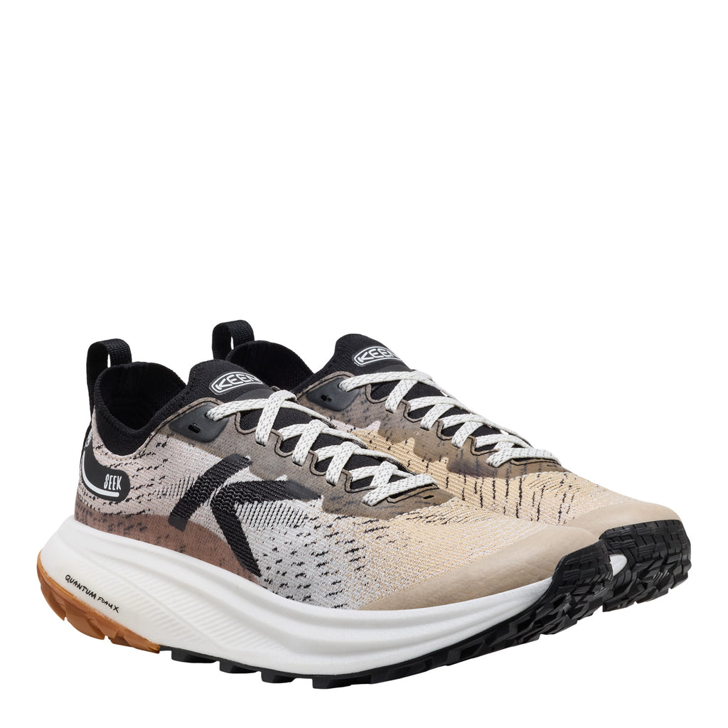 Women's KEEN Seek Trail Running Shoe SAFARI BLACK 1032314