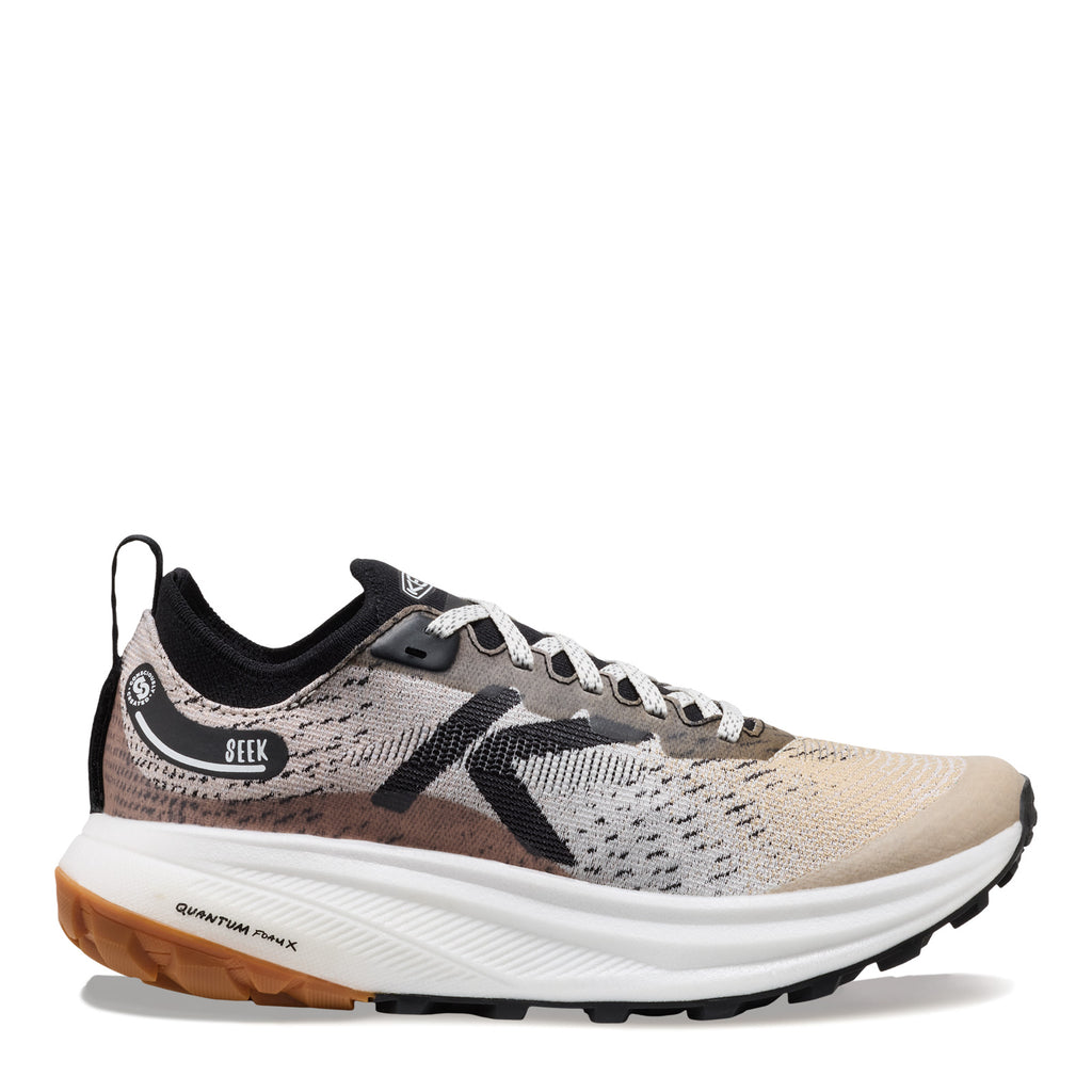 Women's KEEN Seek Trail Running Shoe SAFARI BLACK 1032314