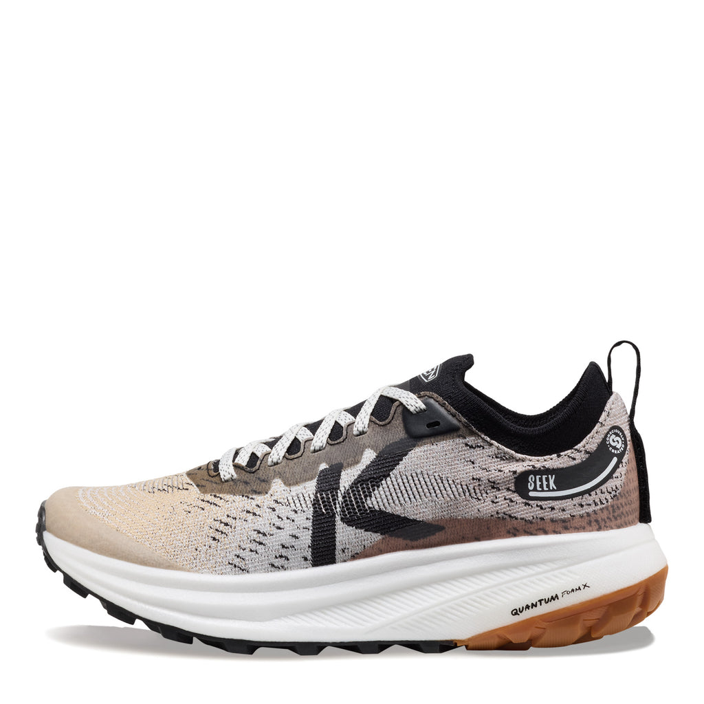 Women's KEEN Seek Trail Running Shoe SAFARI BLACK 1032314