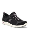 Peltz Shoes  Women's Skechers Arch Fit Refine Her Best Sneaker Black/Lavender 104165-BKLV