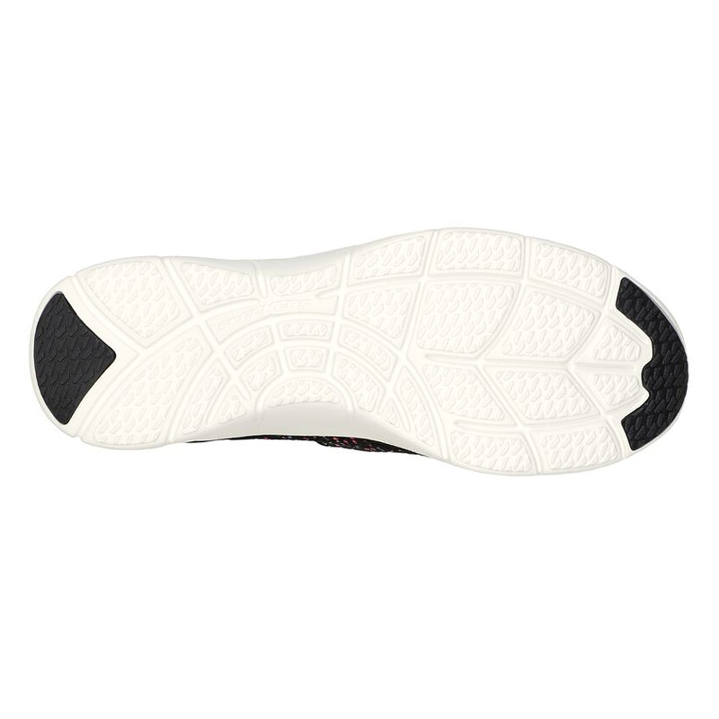 Peltz Shoes  Women's Skechers Arch Fit Refine - All Heart Slip-On BLACK MULTI 104277-BKMT