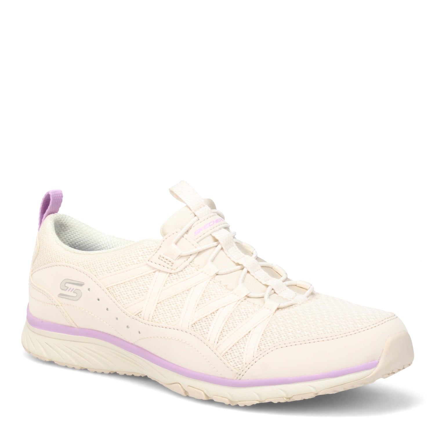 Peltz Shoes  Women's Skechers Gratis Sport - Live Golden Sneaker NATURAL 104281-NAT